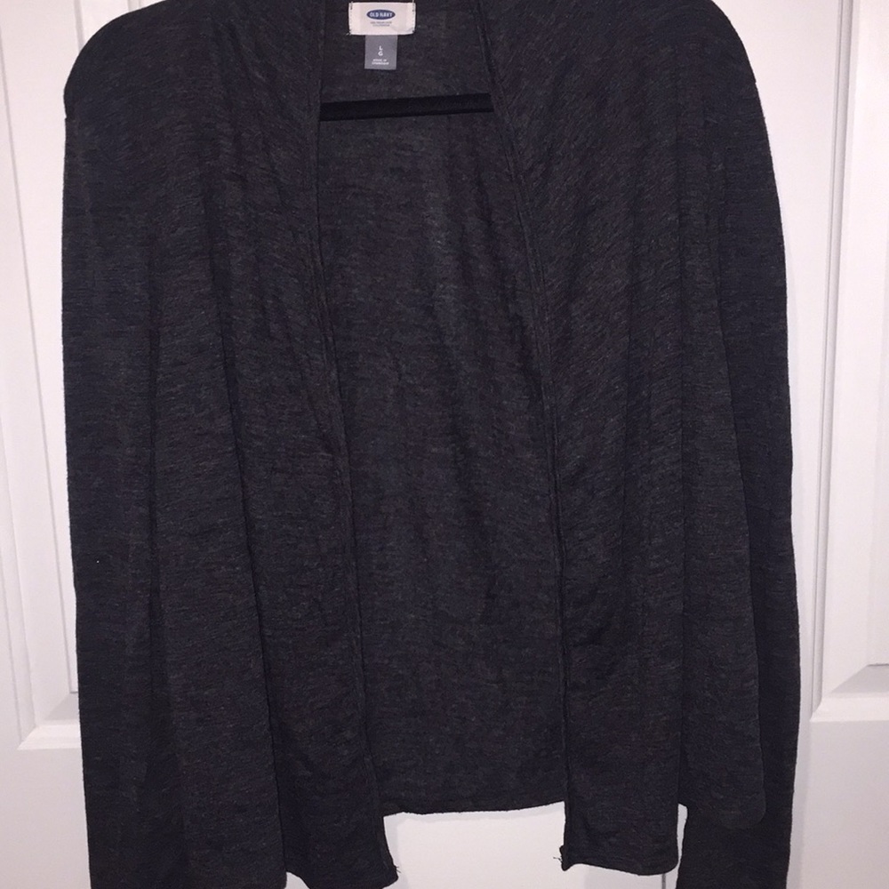 Charcoal cardigan